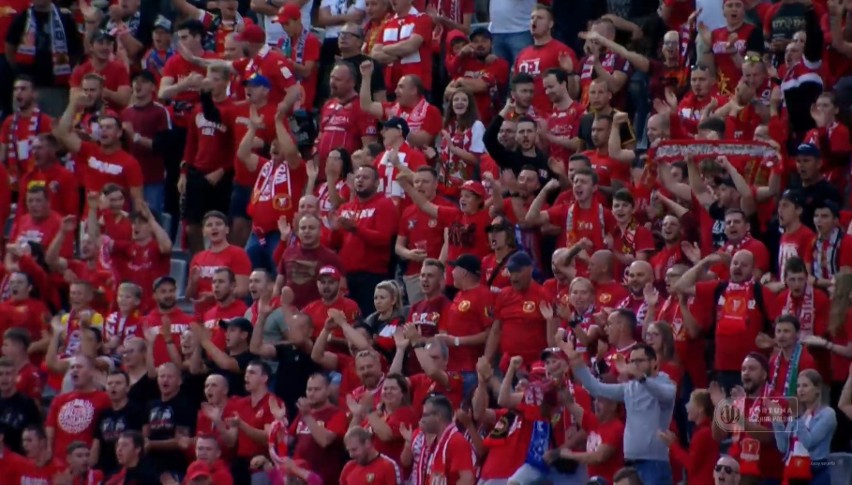 KKS Kalisz - Widzew 5:5. Szalony mecz Widzewa. Takiego meczu świat nie widział. Zdjęcia kibiców Widzewa