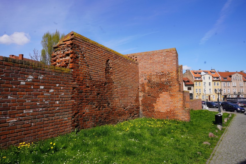 Mury obronne w Tczewie - ul. Podmurna.