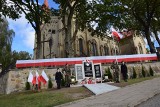 W Dąbrowie Białostockiej odsłonięto pomnik ku czci ofiar Obławy Augustowskiej. Zobacz zdjęcia