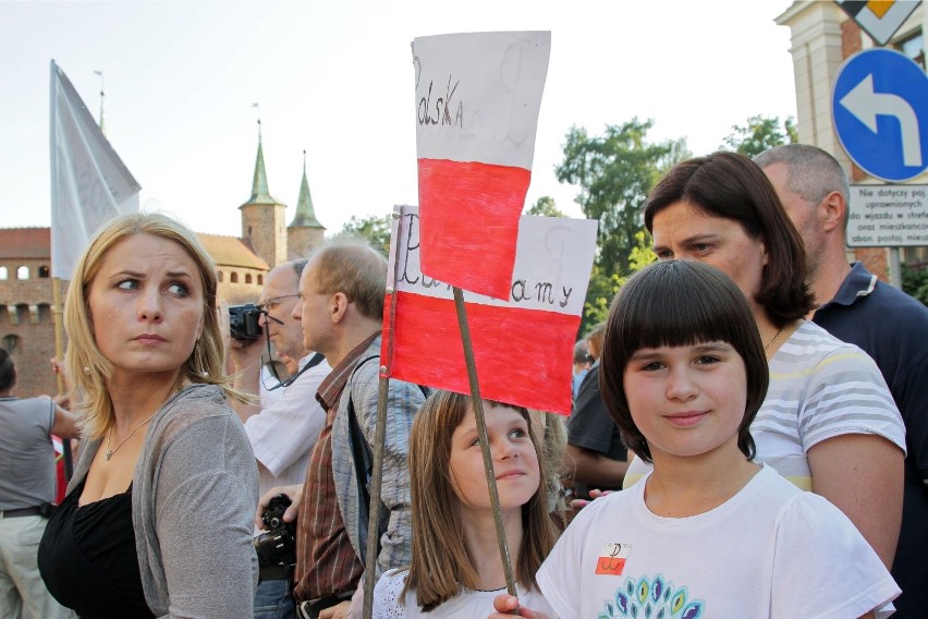 01.08.2013 krakow plac matejki rocznica wybuchu powstania...