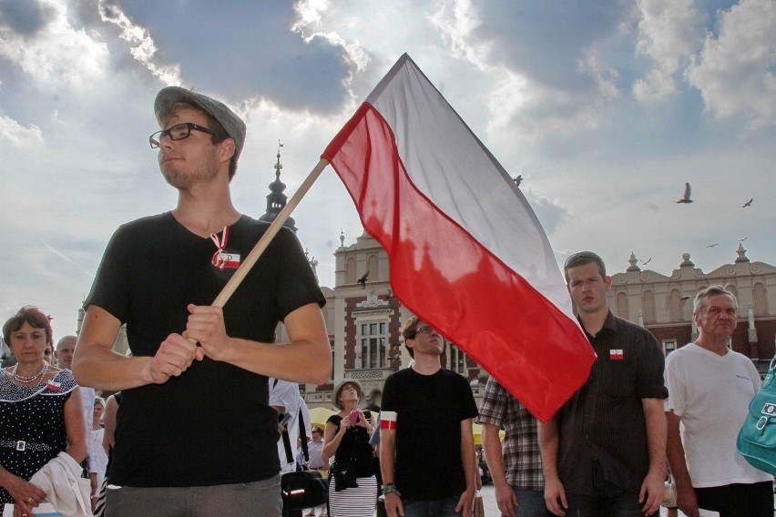 01.08.2012 krakow.68 rocznica powstanie warszawskie minuta...