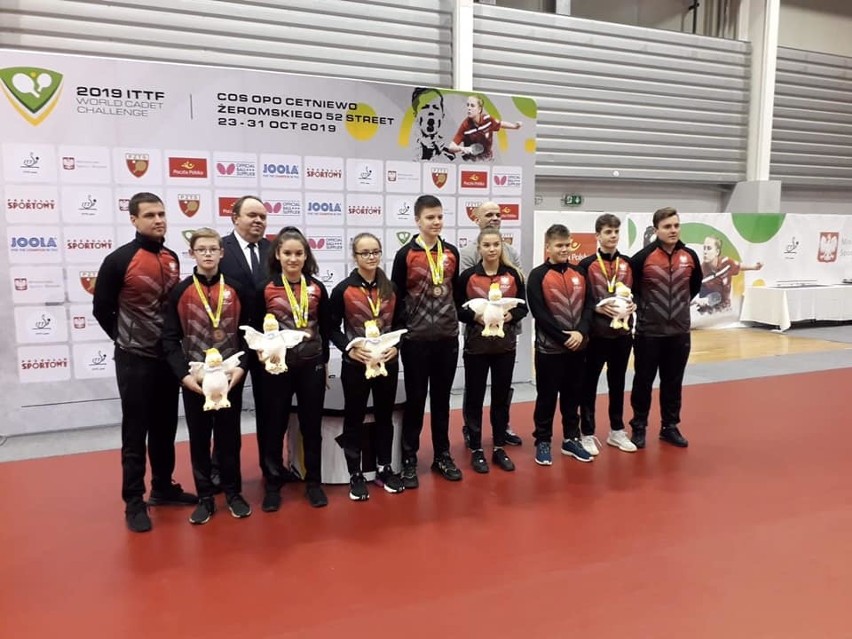 Mateusz Zalewski zdobył trzy medale w turnieju World Cadet...
