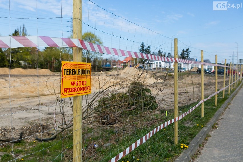 Węzeł Łękno w Szczecinie. Jak idzie budowa? [ZDJĘCIA]