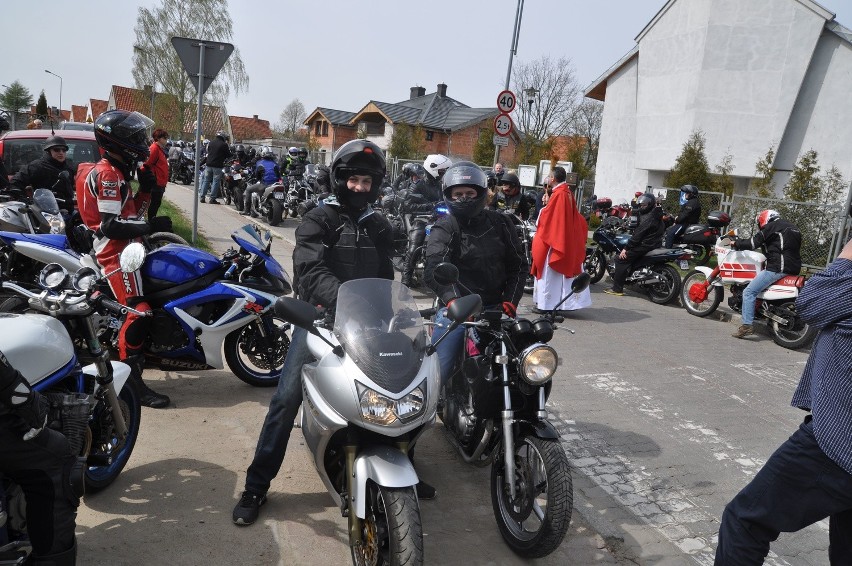Tłumy motocyklistów w Szczecinku.