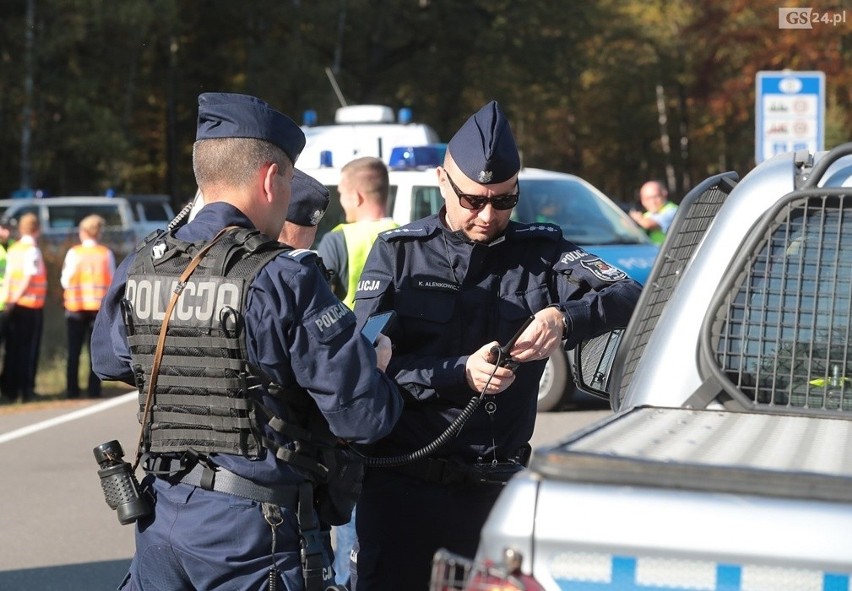 Policjanci z Niemiec i Polski ścigają porywacza. Specjalne ćwiczenia [ZDJĘCIA, WIDEO]