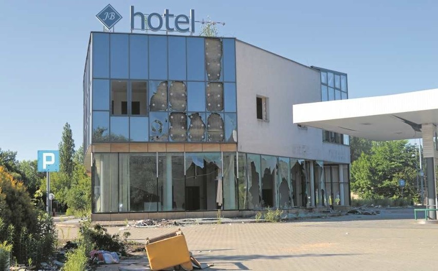 Zrujnowany hotel wizytówką Huty?
