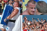 Mariusz Pudzianowski w regionie. Zawody Strongman przed laty [ZDJĘCIA]