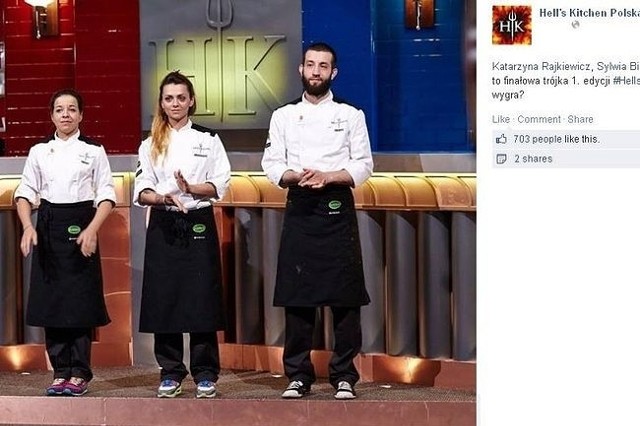 Finaliści "Hell's Kitchen. Piekielna Kuchnia" (fot. screen z Facebook.com)