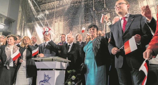 Prezes PiS zachęcał w Krakowie do głosowania na niektórych kandydatów PiS