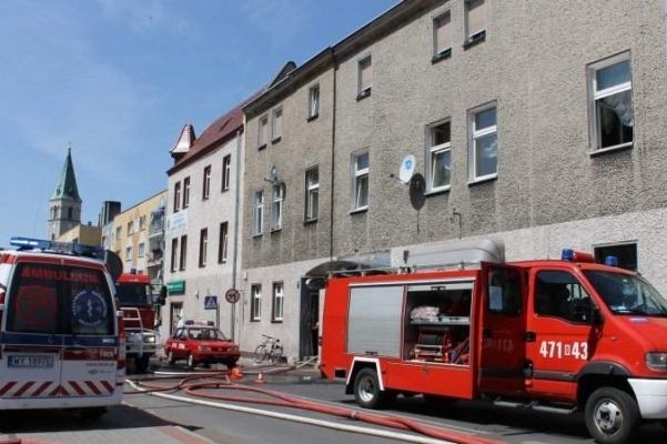 Wybuch gazu nastąpił w kamienicy przy ul. Kościuszki, kilkadziesiąt metrów od Rynku.