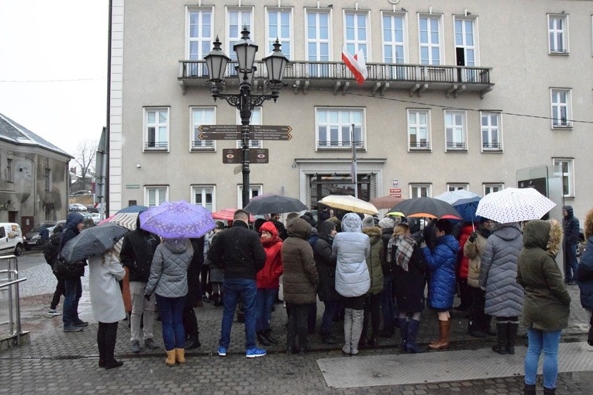 Bielsko-Biała: protest pracowników Sądu Okręgowego