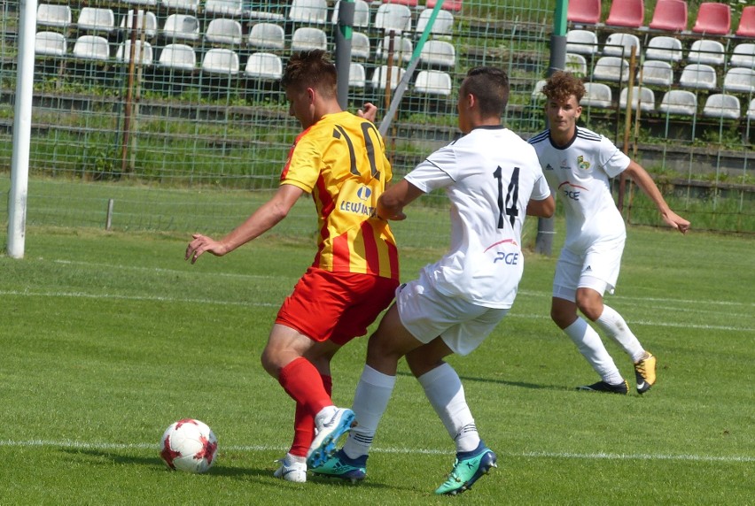 Korona Kielce wygrała z GKS Bełchatów w Centralnej Lidze Juniorów. Zwycięski gol debiutanta  [DUŻO ZDJĘĆ]