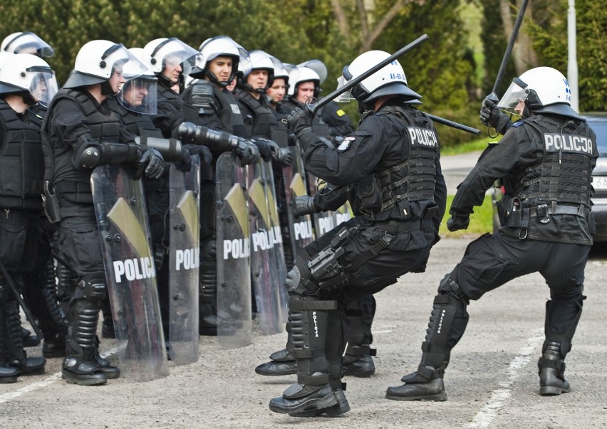Ćwiczenia policji