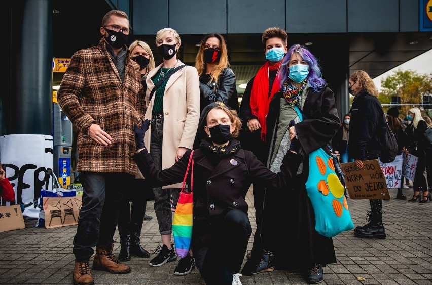 Protest kobiet w Szczecinie