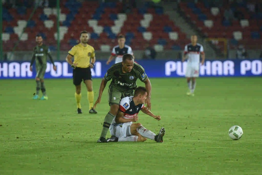 Górnik Zabrze - Legia Warszawa 3:2. Trener Marcin Brosz...