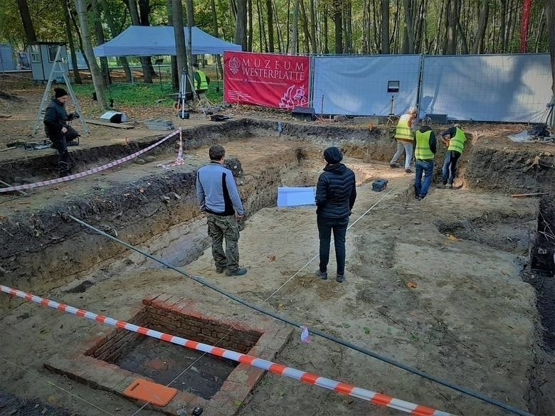Badania archeologiczne na Westerplatte.