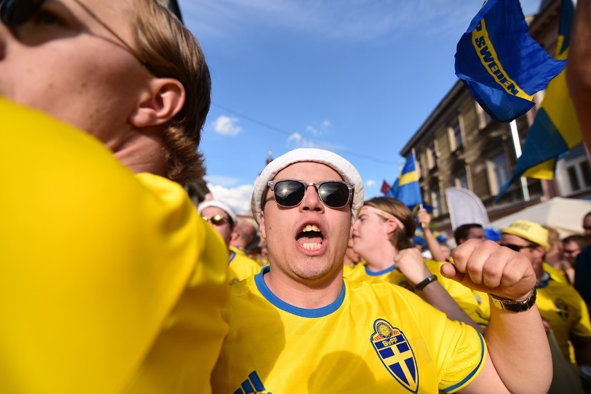 Euro U21 w Lublinie. Kibice Szwecji i Słowacji w drodze na mecz [ZDJĘCIA]