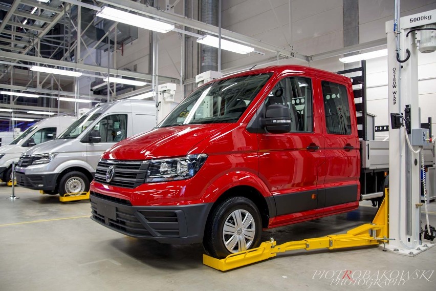 Nowy, produkowany we Wrześni, Volkswagen Crafter produkowany...