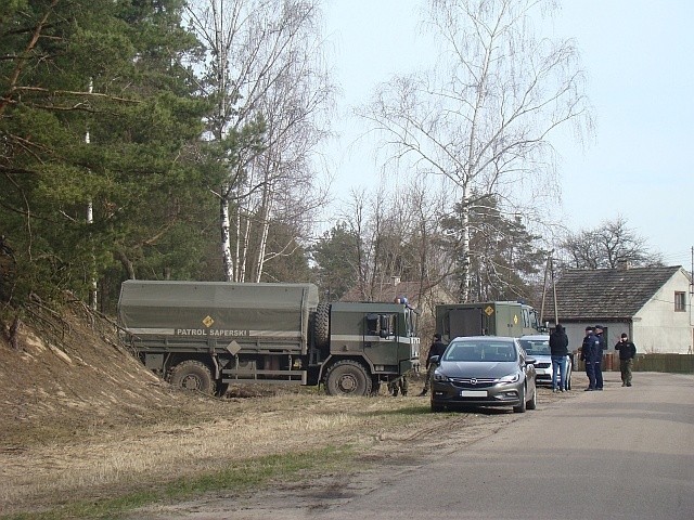 Kordowo. Pod Ostrołęką znaleziono 100-kilogramową bombę lotniczą z czasów II wojny światowej