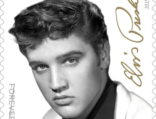 Elvis Presley już wcześniej widniał na pocztowym znaczku, w 1993 roku.