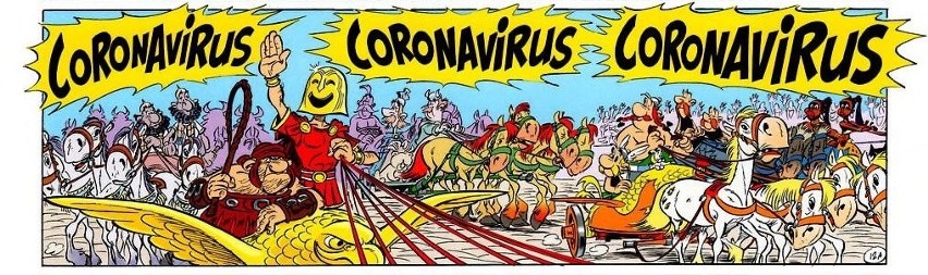 Asteriks i Obeliks w Italii. Twórcy komiksu przewidzieli koronawirusa w 2017 roku?