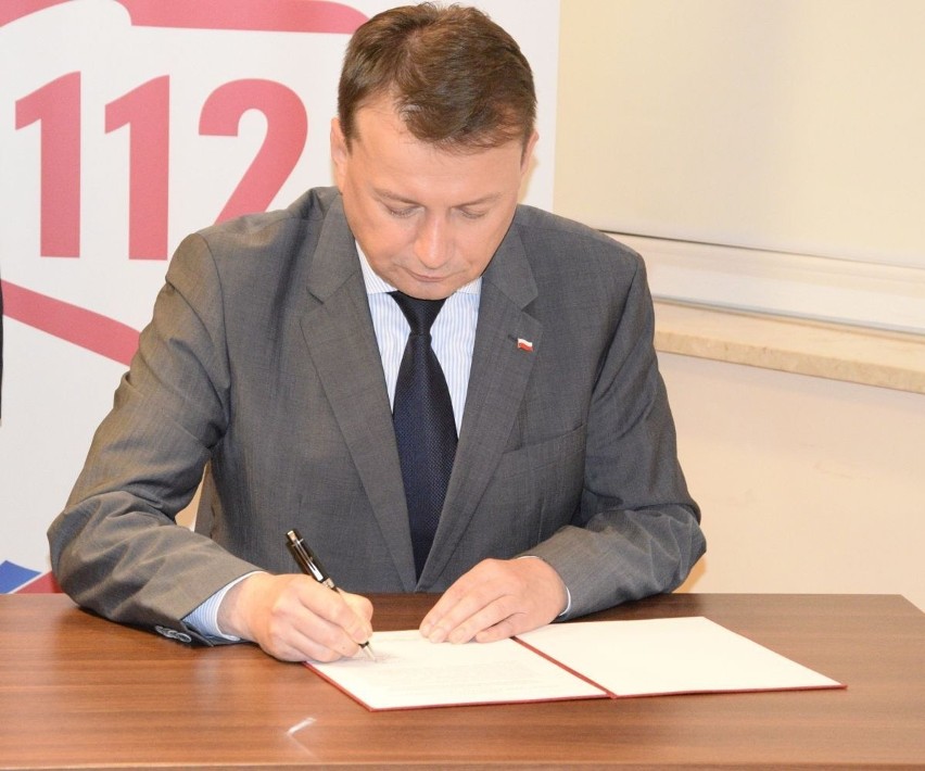 Minister Błaszczak w Kielcach - będzie szybsza pomoc (WIDEO, ZDJĘCIA)