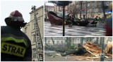 Wichura nad Małopolską wyrządziła sporo szkód