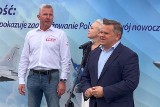 Wiceminister obrony narodowej i szef południowokoreańskiego koncernu zaprezentowali najnowszy nabytek polskich Sił Powietrznych