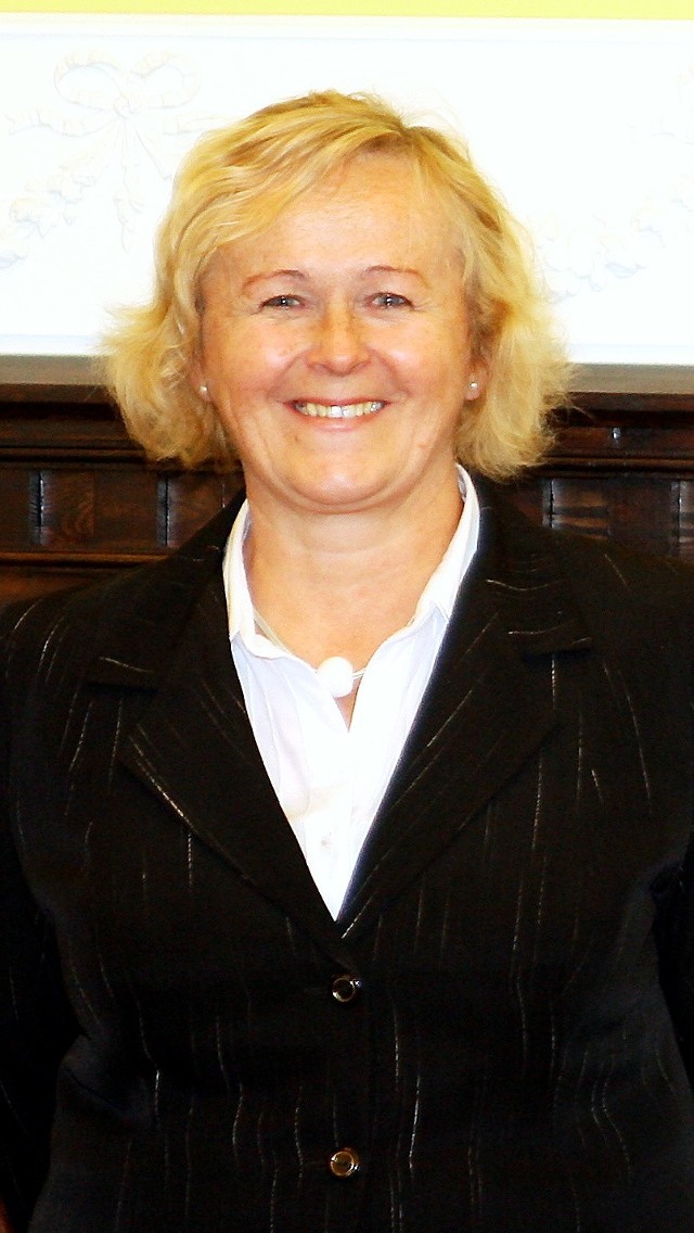 Maria Wróblewska, szefowa edukacji w powiecie