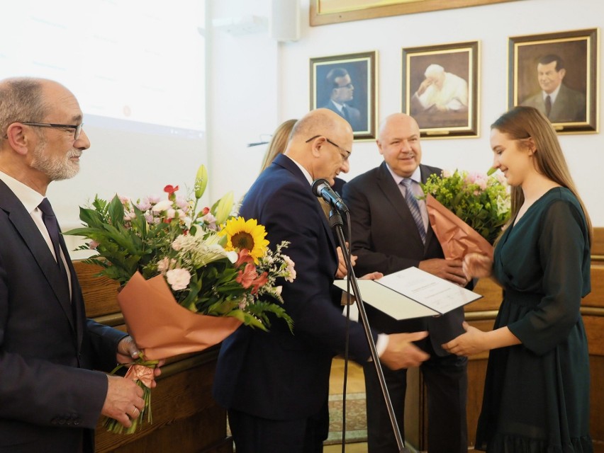 Małgorzata Hołub-Kowalik i prof. Stanisław Michałowski otrzymali Nagrodę Miasta Lublin w dziedzinie sportu