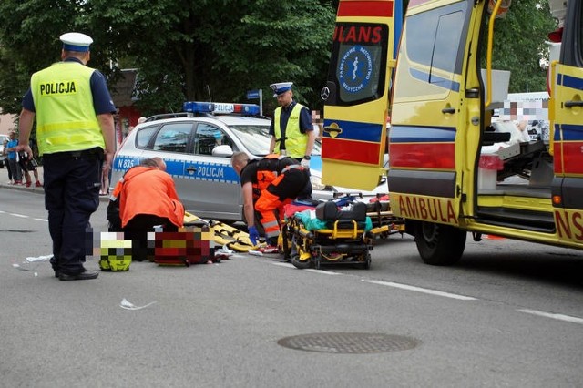 Do śmiertelnego wypadku doszło u zbiegu ulicy Lutosławskiego i Jaracza w Słupsku.