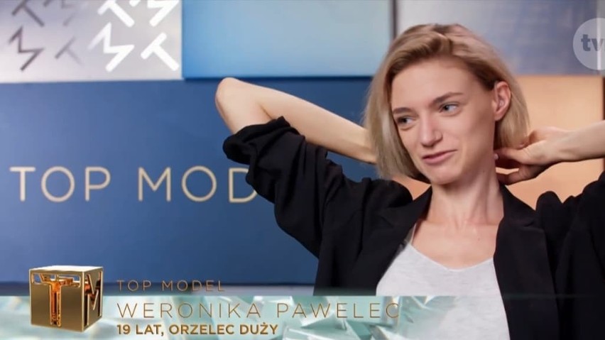 Weronika Pawelec Z programu "Top Model" usłyszała sporo...