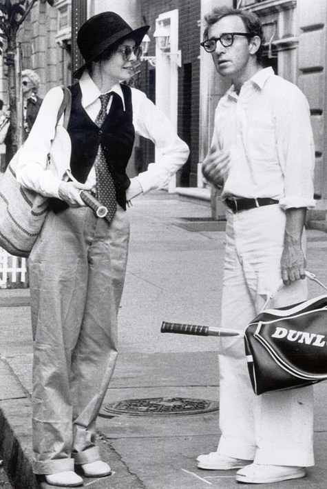 Diane Keaton i Woody Allen w "Annie Hall" (fot. materiały...