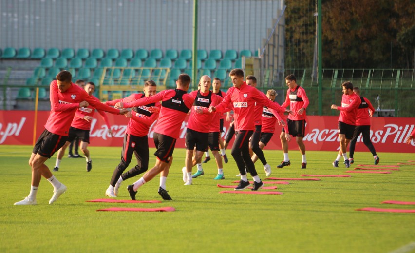 Trening reprezentacji na stadionie GKS Katowice