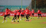 Polska - Portugalia. Trening reprezentacji na stadionie GKS Katowice. Brakowało Krychowiaka, Recy i Pietrzaka ZDJĘCIA