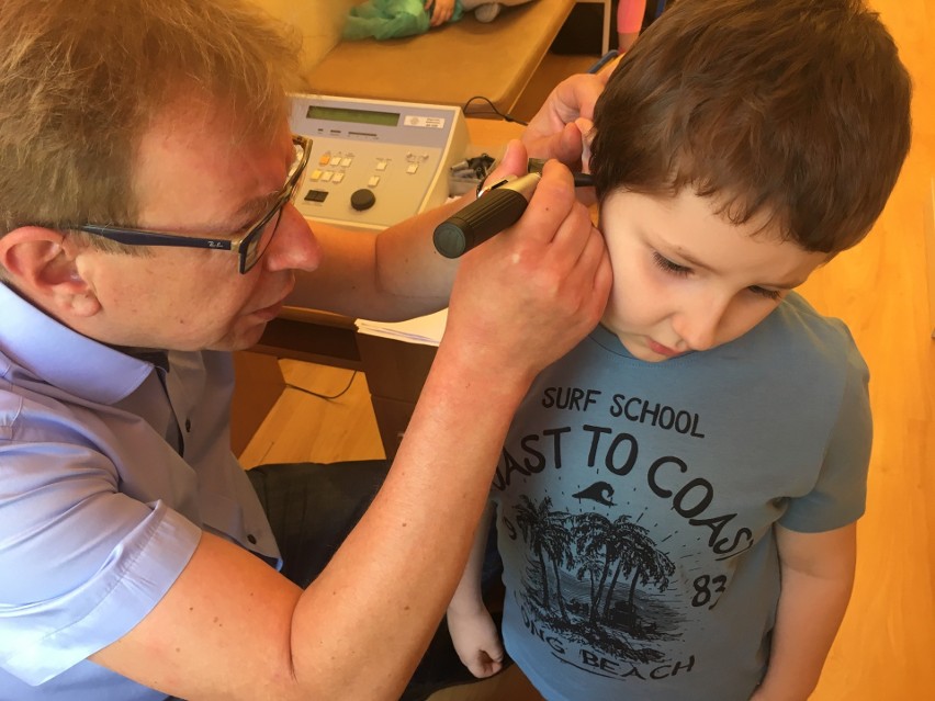 Przesiewowe badania słuchu dzieci w Będzinie