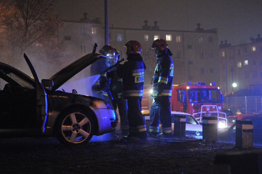 5 listopada płonęła alfa romeo, 9 listopada volkswagen, a 24...