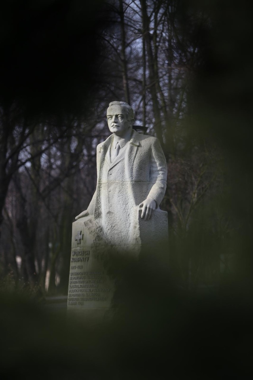 Pomnik Wojciecha Korfantego w Siemianowicach Śląskich....