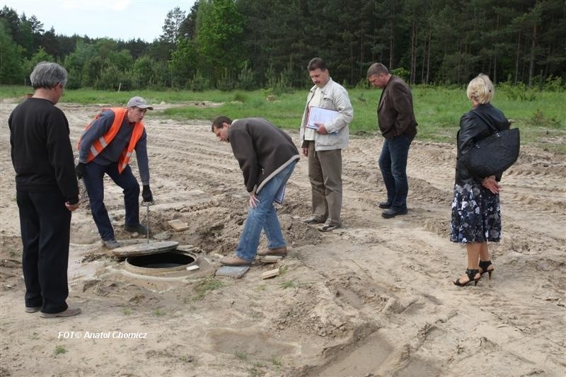 Sochonie - zbrojenie wieńca i odbiór sieci wodociągowej