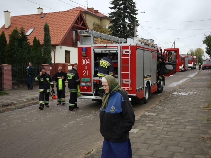 Pożar przy ul. Szymanowskiego