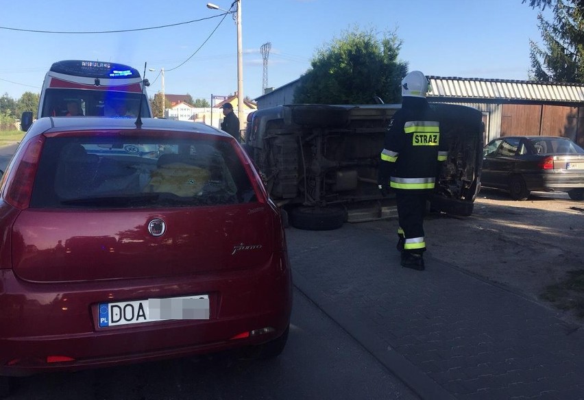 Wypadek na drodze Wrocław - Jelcz-Laskowice