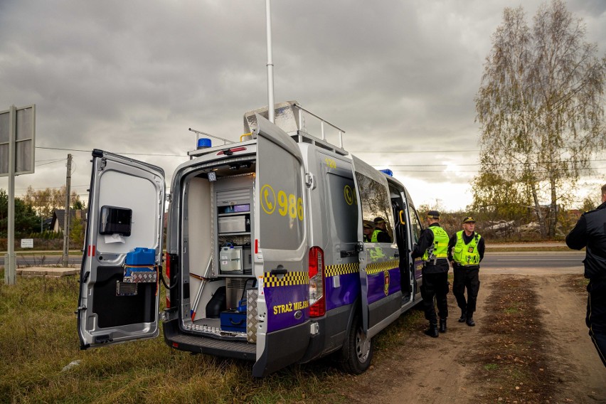 Smogobus białostockiej straży miejskiej kontroluje osiedla