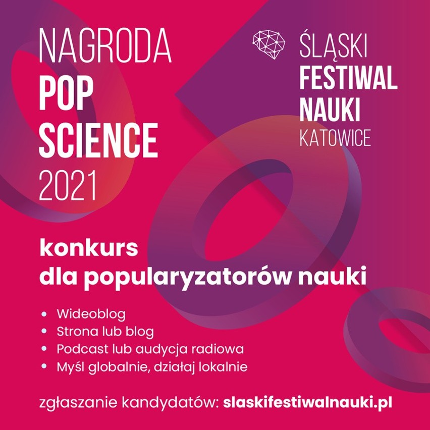 Śląski Festiwal Nauki. Trwają zgłoszenia kandydatów do...