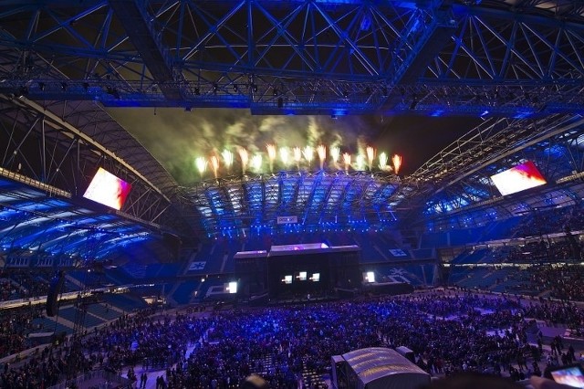 Koncert Stinga na Stadionie Miejskim w Poznaniu.