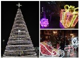Świąteczne iluminacje w podlaskich miastach 2019. Zobacz, jak miasta z naszego regionu zostały ozdobione na święta [ZDJĘCIA]
