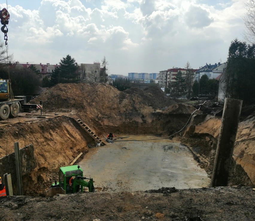 Trwa budowa linii tramwajowej z Krowodrzy Górki do Górki...