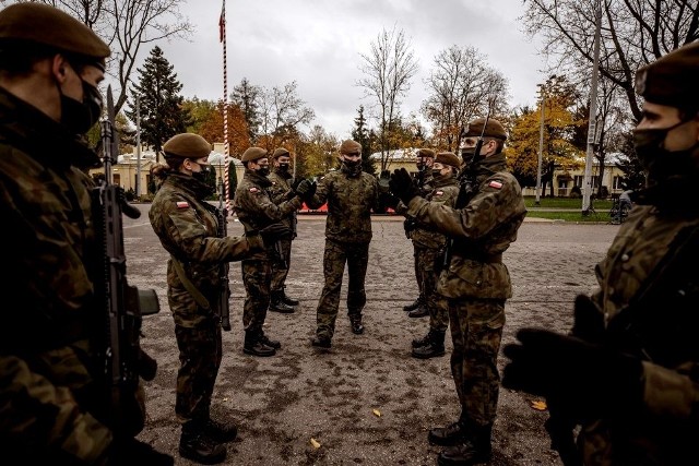 To przedostatnia w tym roku przysięga wojskowa podlaskich terytorialsów.