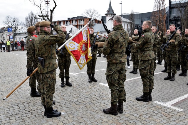 W ostatni weekend była pierwsza przysięga wojskowa żołnierzy 6 Mazowieckiej Brygady Obrony Terytorialnej w tym roku.