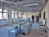 Szpital wojewódzki w Tarnobrzegu modernizuje oddział neurologii. Celem nowa jakość leczenia chorych po udarze mózgu. Zdjęcia z prac