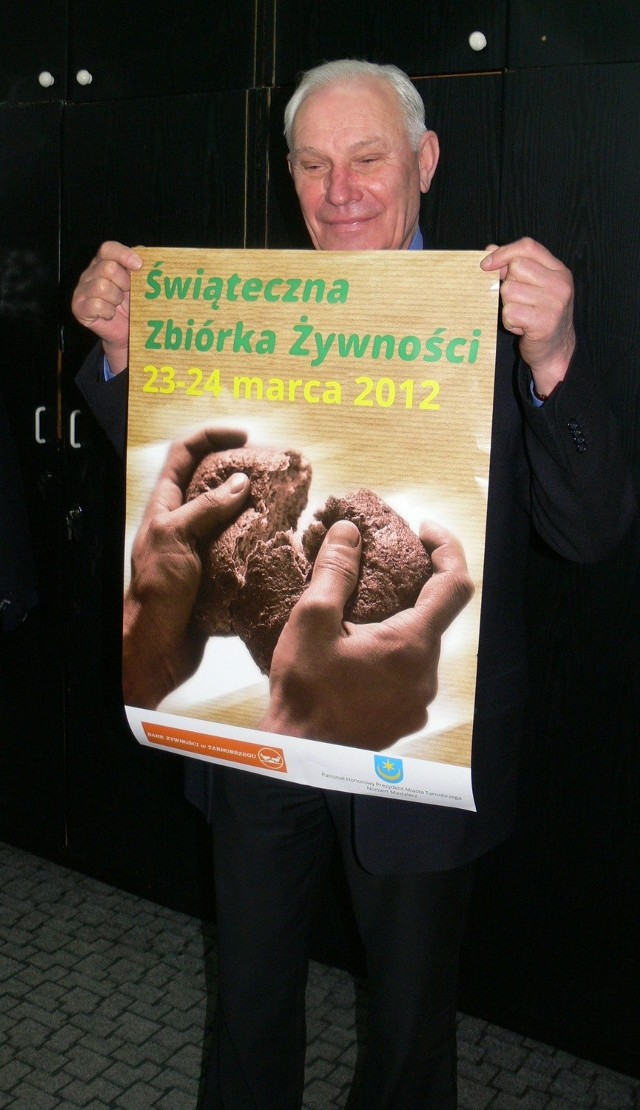 Do udziału w zbiórce żywności mieszkańców naszego regionu zachęca Czesław Łuszczki, prezes Tarnobrzeskiego Banku Żywności.